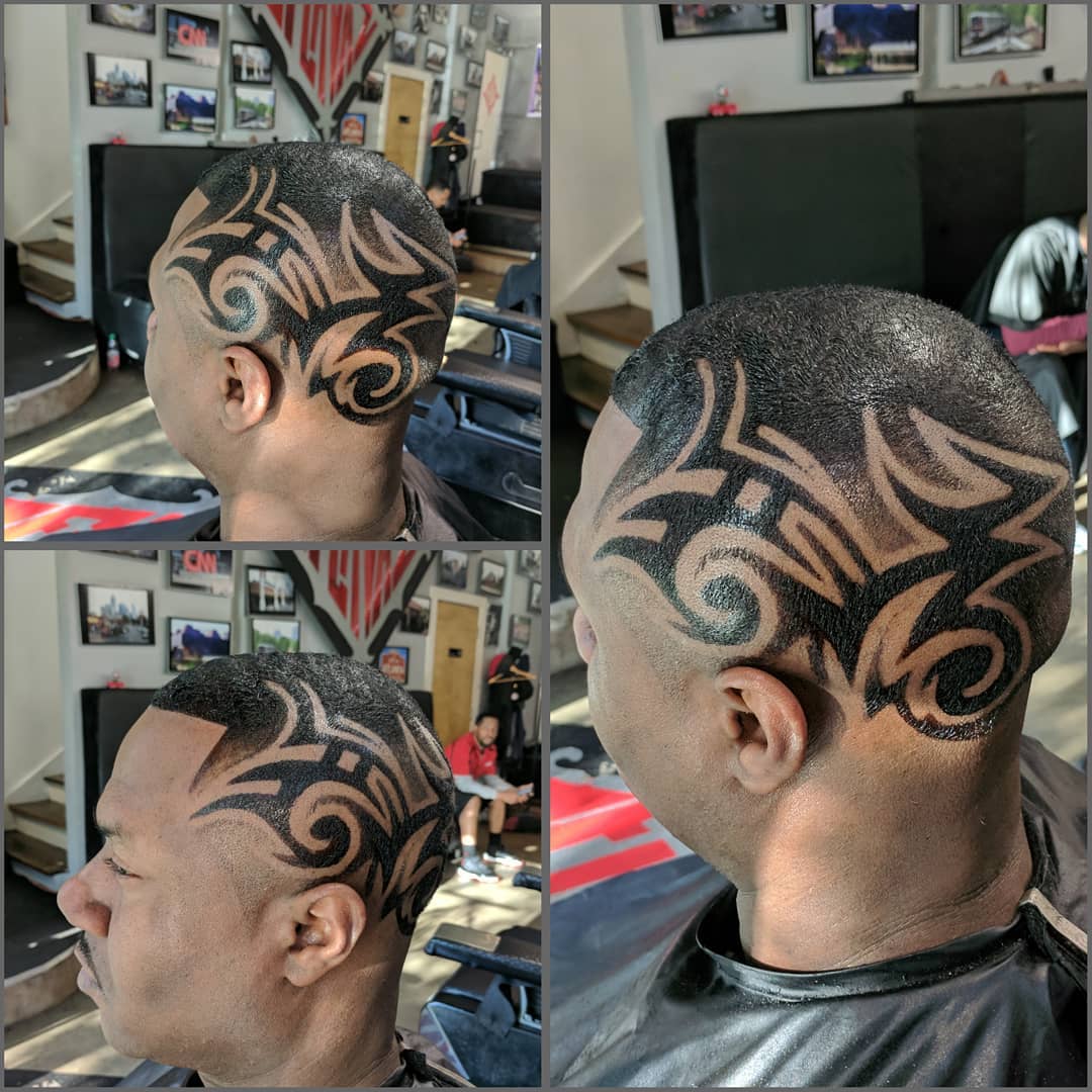 Haircut by the barbers at Flavaz Styling Team in Lithonia, GA